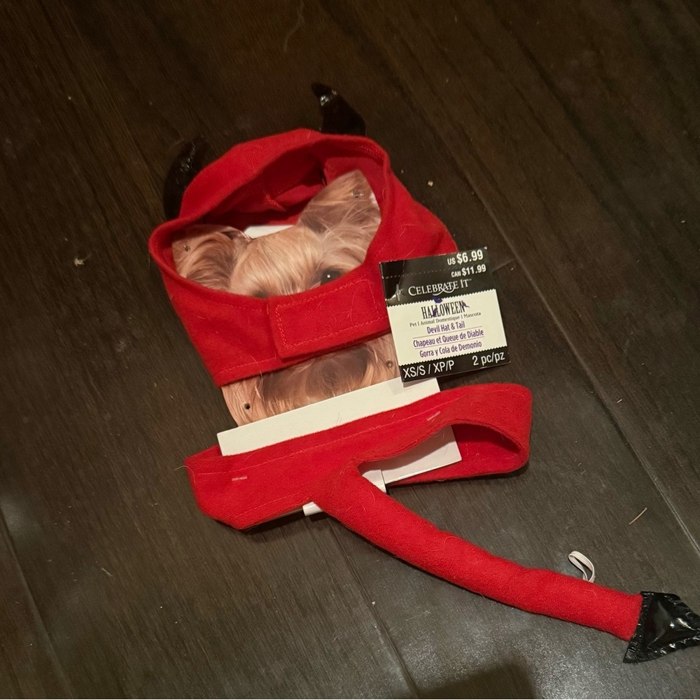 NWT XXS/S devil dog costume